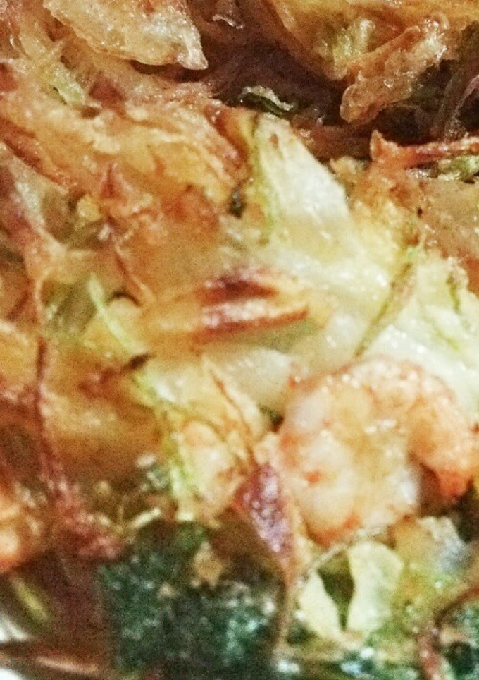 玉ねぎとエビのかき揚げ-レシピのメイン写真
