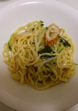 夏のお手軽簡単料理 冷やし中華風サラダ-レシピのメイン写真
