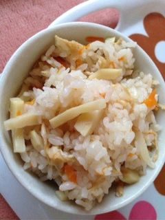 スープ粉でタケノコご飯-レシピのメイン写真