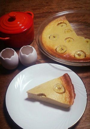 簡単♪高野豆腐とバナナのクラフティ☆-レシピのメイン写真