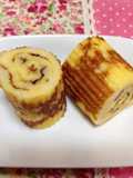 お弁当に♪フライパンで♪卵2つミニ伊達巻