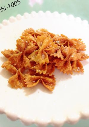 リボンパスタスナック♡シナモンシュガー-レシピのメイン写真