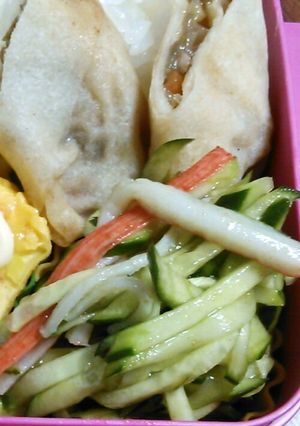 【お弁当】きゅうりの昆布茶和え-レシピのメイン写真