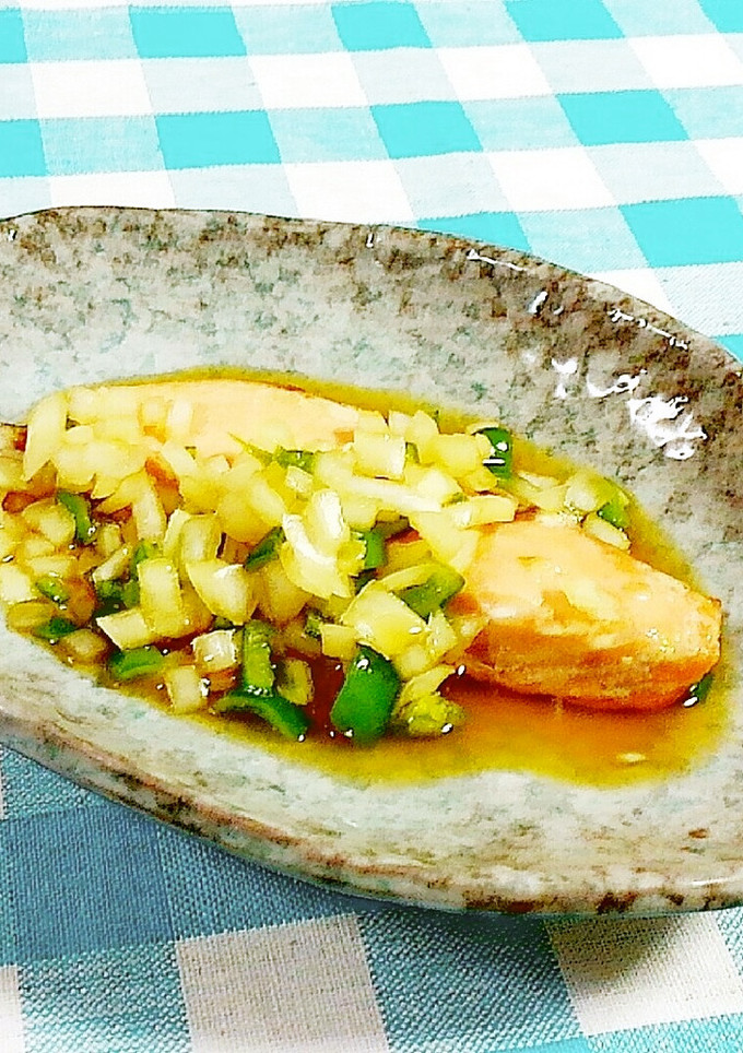鮭の焼き浸し♪-レシピのメイン写真