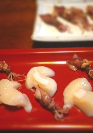 簡単おつまみ　ホタルイカとホタテのマリネ-レシピのメイン写真