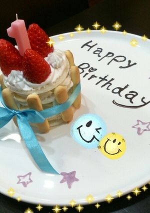 一歳のBIRTHDAYケーキ-レシピのメイン写真