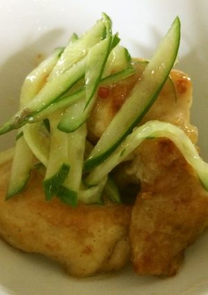 ドレッシングで手抜きさっぱりチキン-レシピのメイン写真