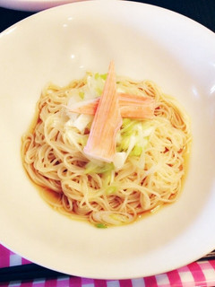 カニカマ乗せ素麺♡-レシピのメイン写真