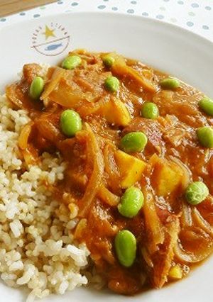 お昼ごはんに、すぐできるカレー♪-レシピのメイン写真