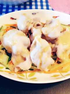 冷しゃぶ♡ゴマだれも手作り♪-レシピのメイン写真
