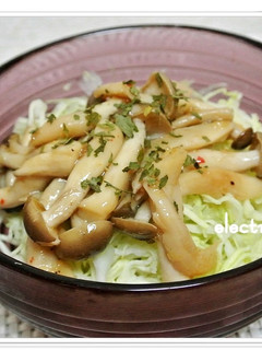 ご飯はキャベツ!しめじ丼サラダ-レシピのメイン写真