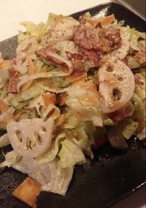 シャキシャキ美味しい！レンコンサラダ♪-レシピのメイン写真