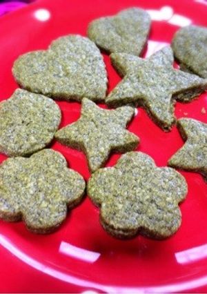 簡単抹茶風!緑茶のほろっと濃厚クッキー♡-レシピのメイン写真