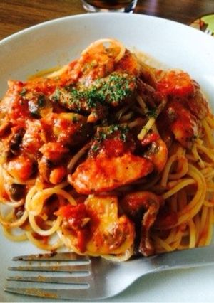 クラシコ T&B を使ったパスタ。-レシピのメイン写真