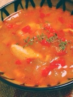 ミネストローネ 簡単 トマトスープ-レシピのメイン写真