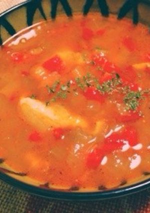 ミネストローネ 簡単 トマトスープ-レシピのメイン写真
