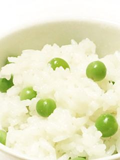 ふっくら皺なし*えんどう豆ご飯-レシピのメイン写真