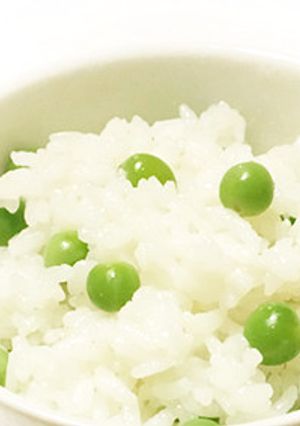ふっくら皺なし＊えんどう豆ご飯-レシピのメイン写真