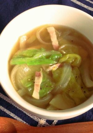簡単♪春キャベツのスープ-レシピのメイン写真
