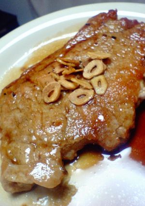 豚肉のソテー～にんにく醤油で～-レシピのメイン写真