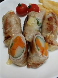 豚肉の野菜巻き☆-レシピのメイン写真