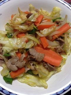 超簡単野菜炒め-レシピのメイン写真