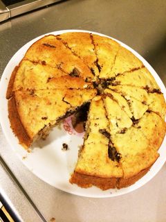 簡単!HMでチョコバナナケーキ-レシピのメイン写真