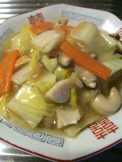 帆立の野菜あんかけ-レシピのメイン写真