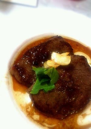 野菜ドレッシングでステーキソース-レシピのメイン写真