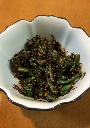 ほうれん草とひじきのゴマ和え-レシピのメイン写真