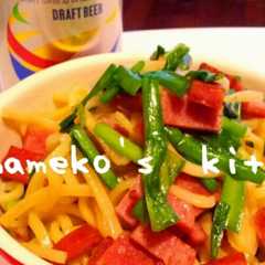 รูปของ 沖縄そばで！絶品塩焼きそば