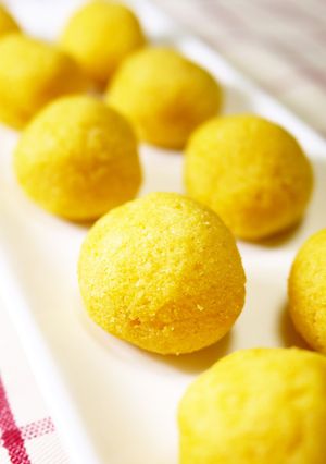 糖質オフのお菓子♪おからチーズボール-レシピのメイン写真