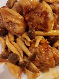 きのこと豚肉のケチャップ炒め-レシピのメイン写真