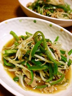 ピーマンもやしのオイスター炒め-レシピのメイン写真