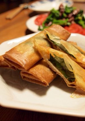 デルモンテのトマトソースでエビ春巻き-レシピのメイン写真