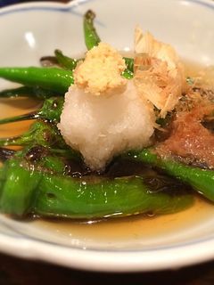 【山下】シシトウの焼き浸し!-レシピのメイン写真