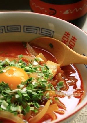 XO醤と新玉ねぎのピリ辛スープ。-レシピのメイン写真
