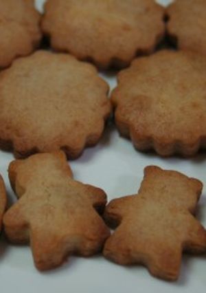 材料4つだけ*プレーンクッキー-レシピのメイン写真