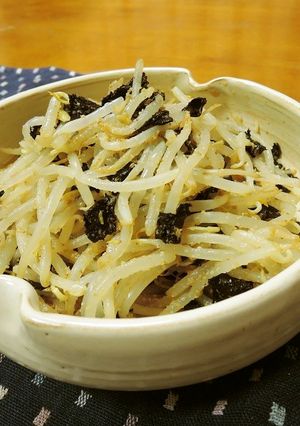 もやしの胡麻海苔酢あえ-レシピのメイン写真