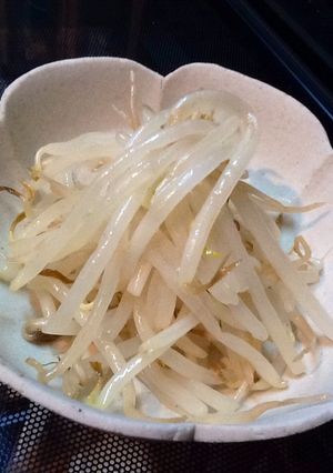 あと一品！という時に。チンしてモヤシ-レシピのメイン写真