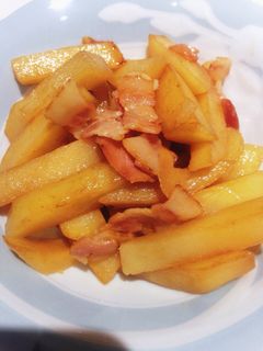 じゃがいもとベーコンのしっとり甘辛炒め☆-レシピのメイン写真