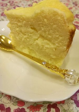 ダッチオーブンで半熟チーズケーキ!-レシピのメイン写真