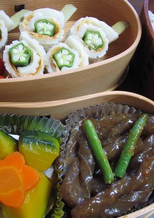 オクラ巻き☆お弁当（42）-レシピのメイン写真