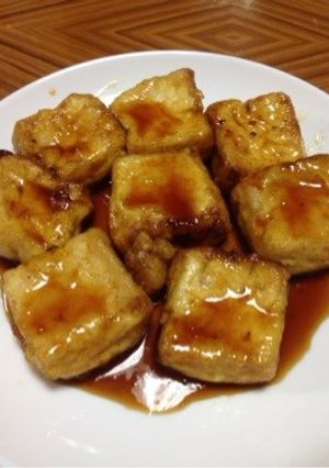 簡単！木綿豆腐で照り焼き-レシピのメイン写真