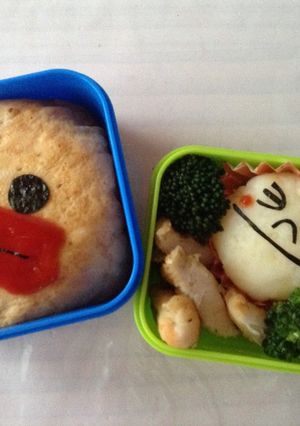 LINEでサリーさん♪キャラ弁-レシピのメイン写真