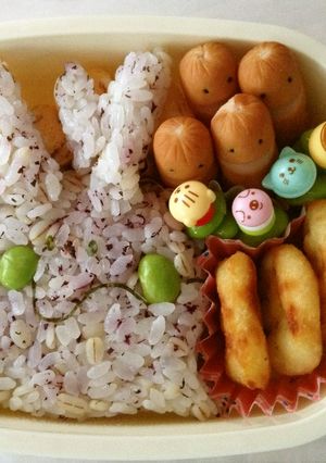 ポケモンのヌメラ♪キャラ弁-レシピのメイン写真