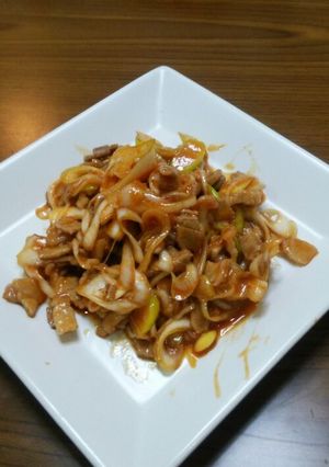 辛ねぎ豚バラ丼-レシピのメイン写真