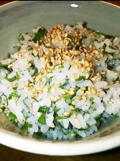 青シソご飯 簡単で揚げ物にぴったり!!-レシピのメイン写真