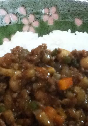 簡単！蓮根シャキシャキドライカレー-レシピのメイン写真
