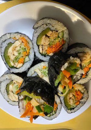 ヴィーガンキンパ-レシピのメイン写真